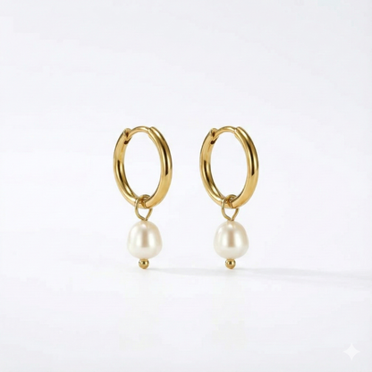 Bella Freshwater Pearl Earrings