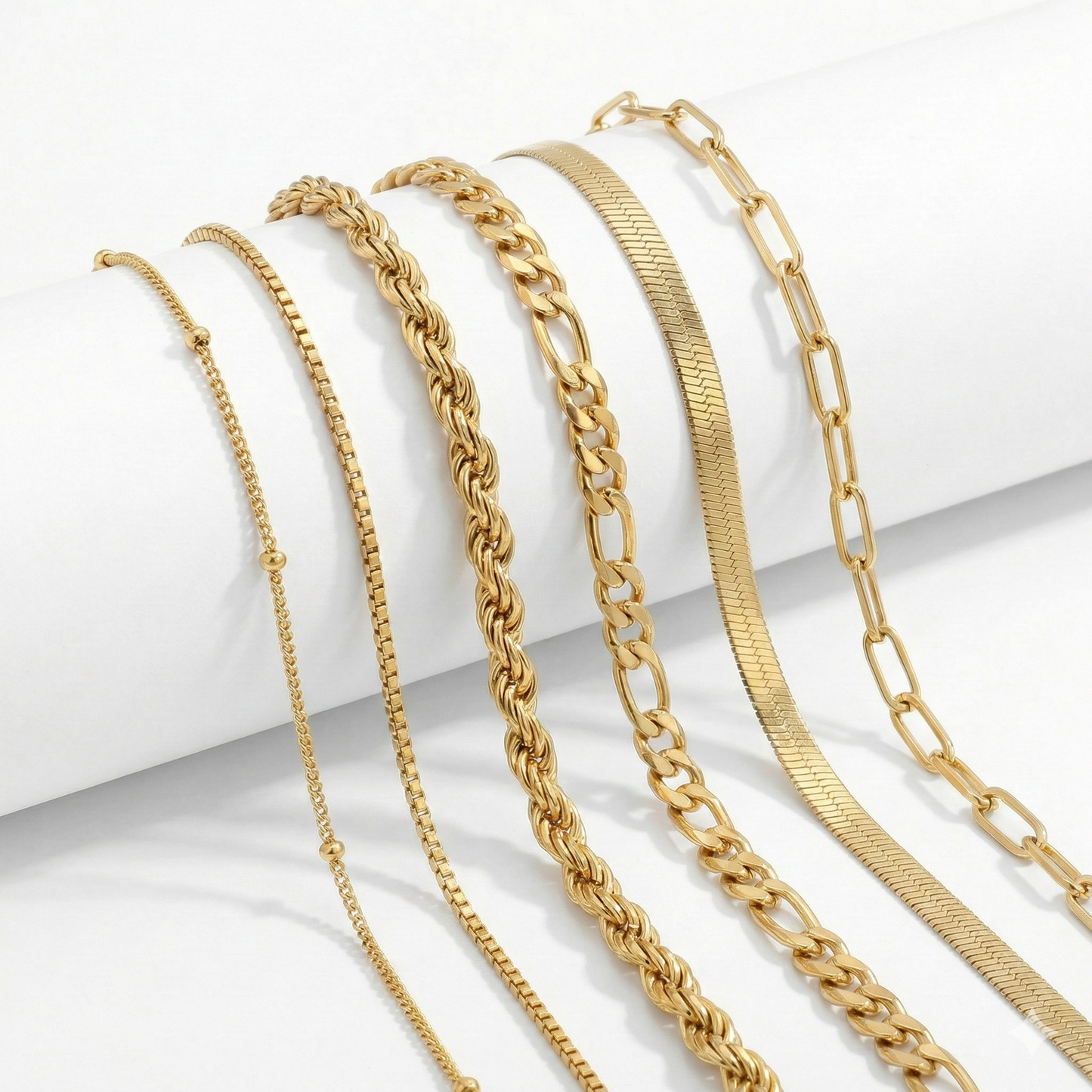 Isabella Vernetta bracelet set | Gold
