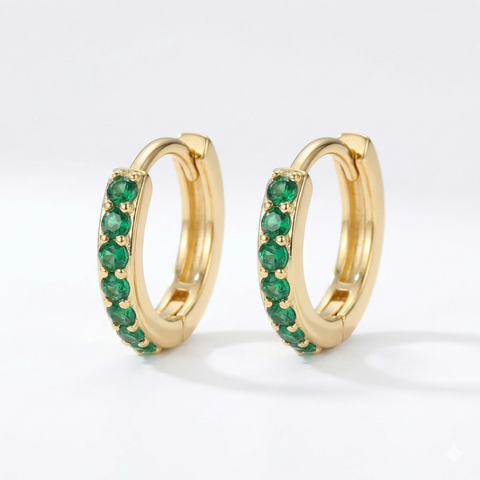 Coastal-Inspired Gold Drop Earrings